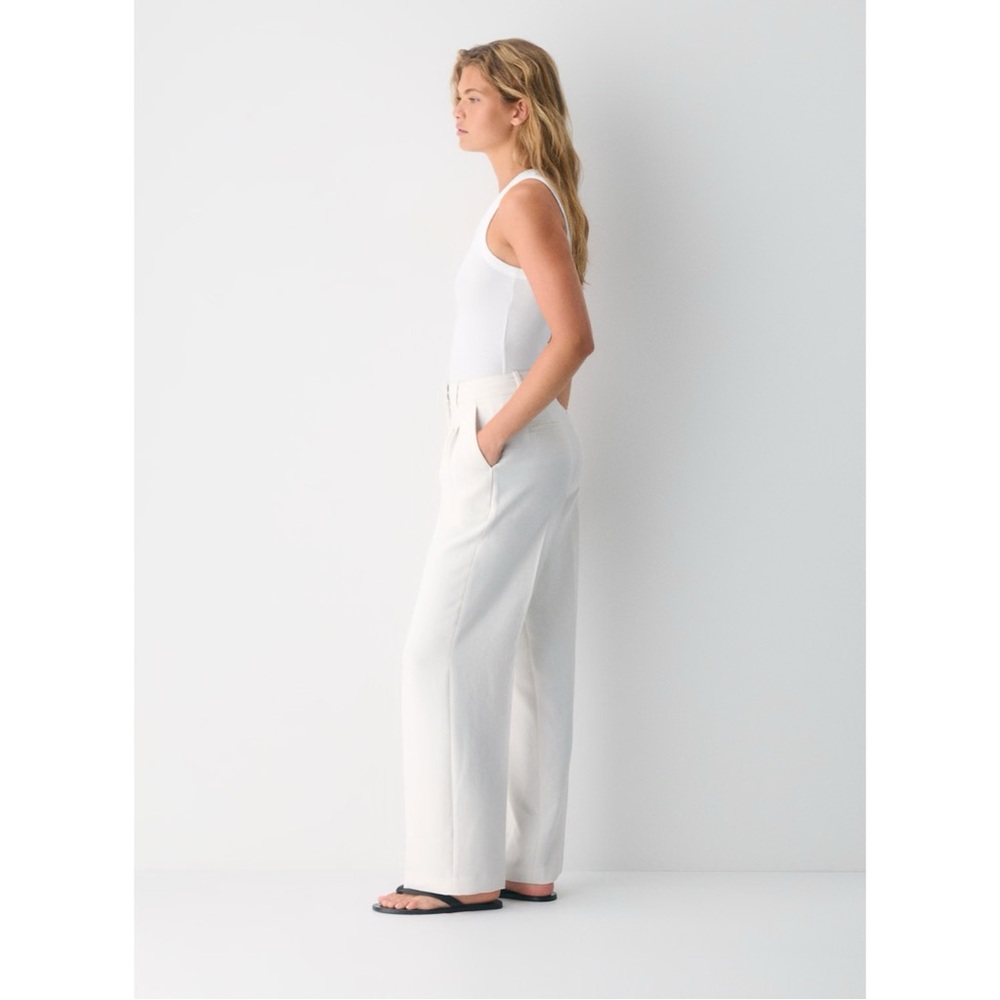 nwot Wilfred Effortless pant curve fit 0 reg Light birch
